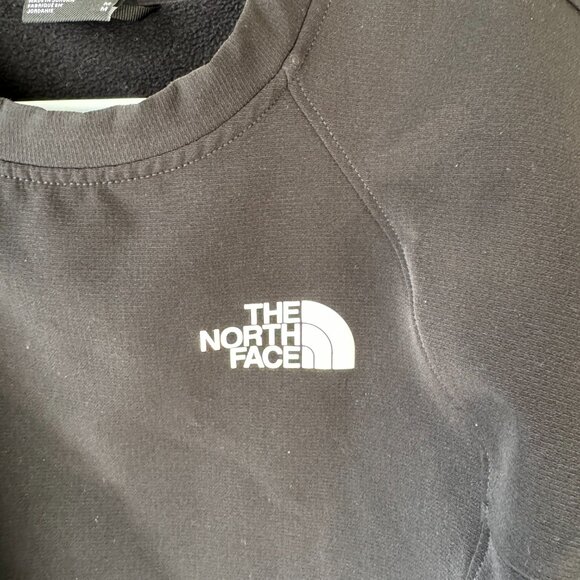 Women North Face Long Sleeve Shirt Black Tekware Medium - Picture 2 of 6